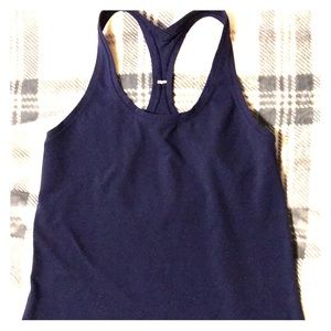 Navy lululemon tank top, size 10
